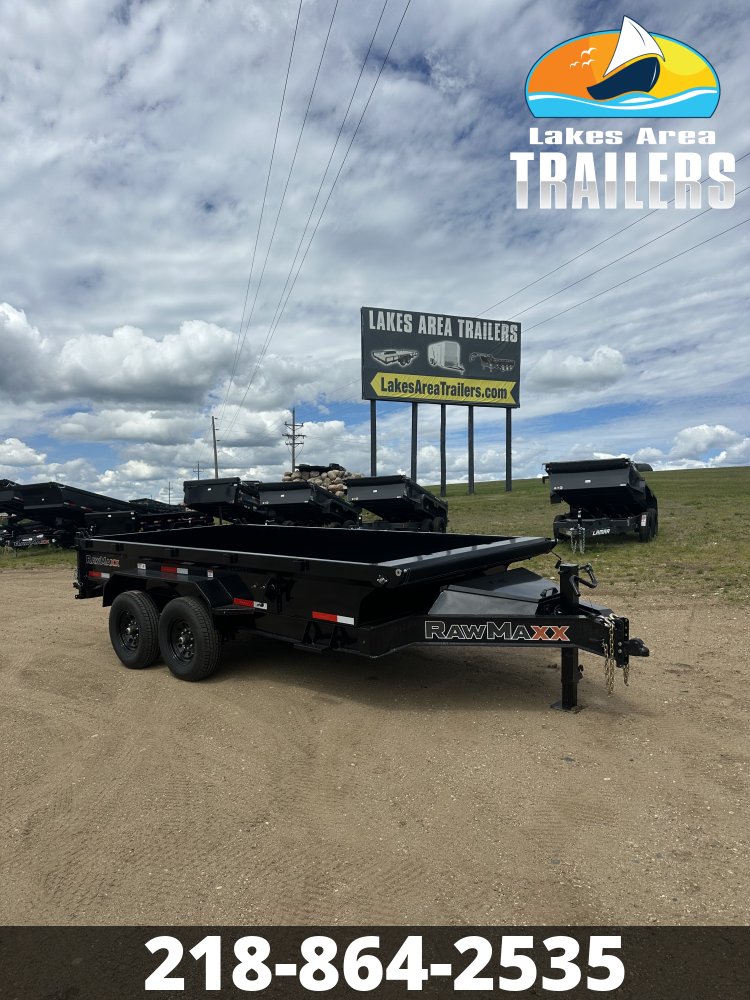 2026 RAWMAXX 83X14 GDX DUMP TRAILER
