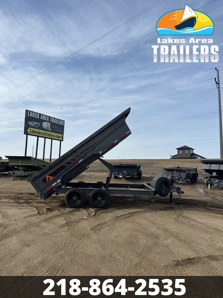 2026 RAWMAXX 83X14 GDX KNIGHT DUMP TRAILER