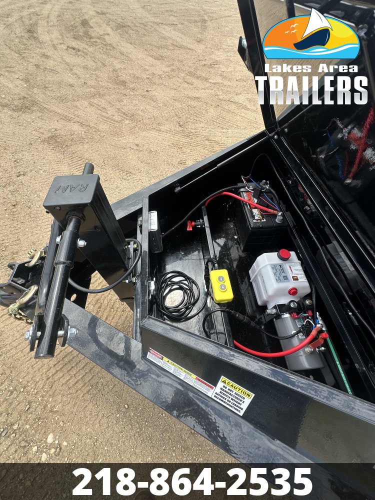 2026 RAWMAXX 83X14 GDX DUMP TRAILER