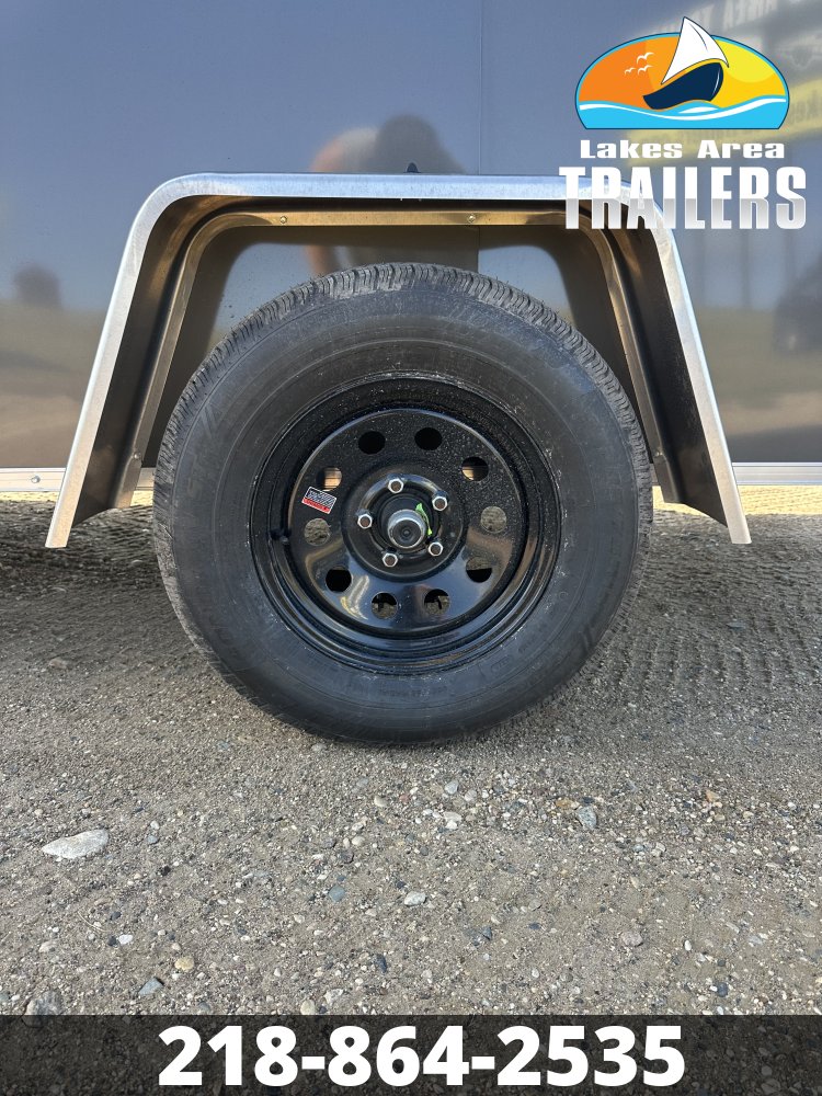 2027 CROSS 6X12 CHARCOAL ENCLOSED TRAILER