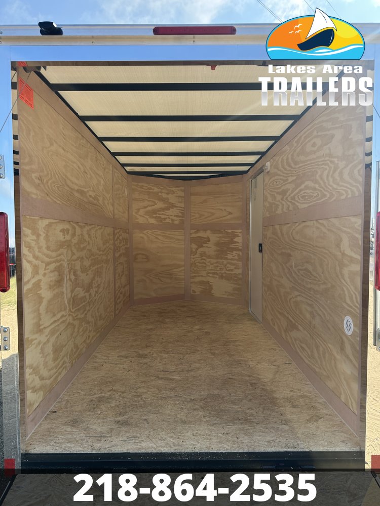 2027 CROSS 6X12 CHARCOAL ENCLOSED TRAILER