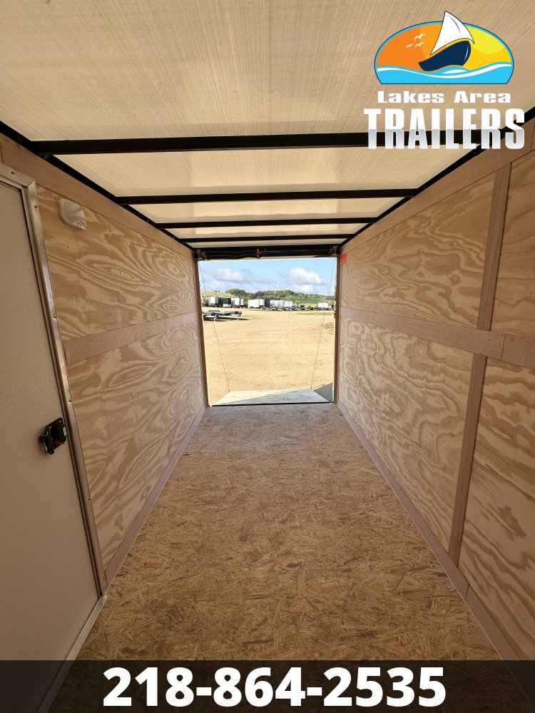 2027 CROSS 6X12 CHARCOAL ENCLOSED TRAILER