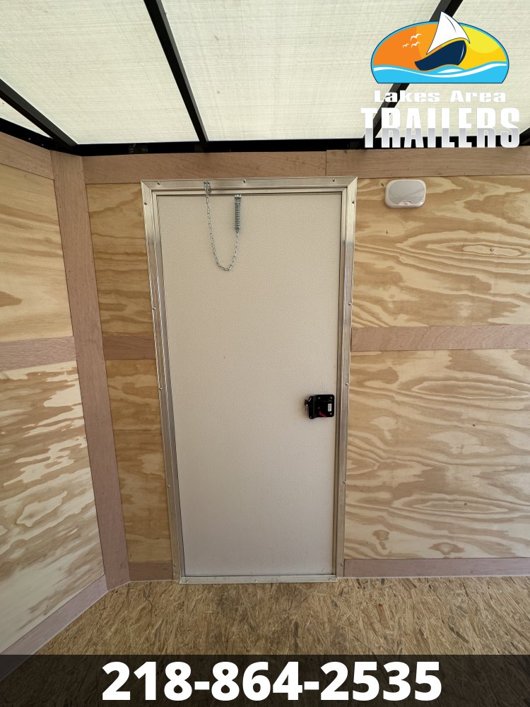 2027 CROSS 6X12 CHARCOAL ENCLOSED TRAILER