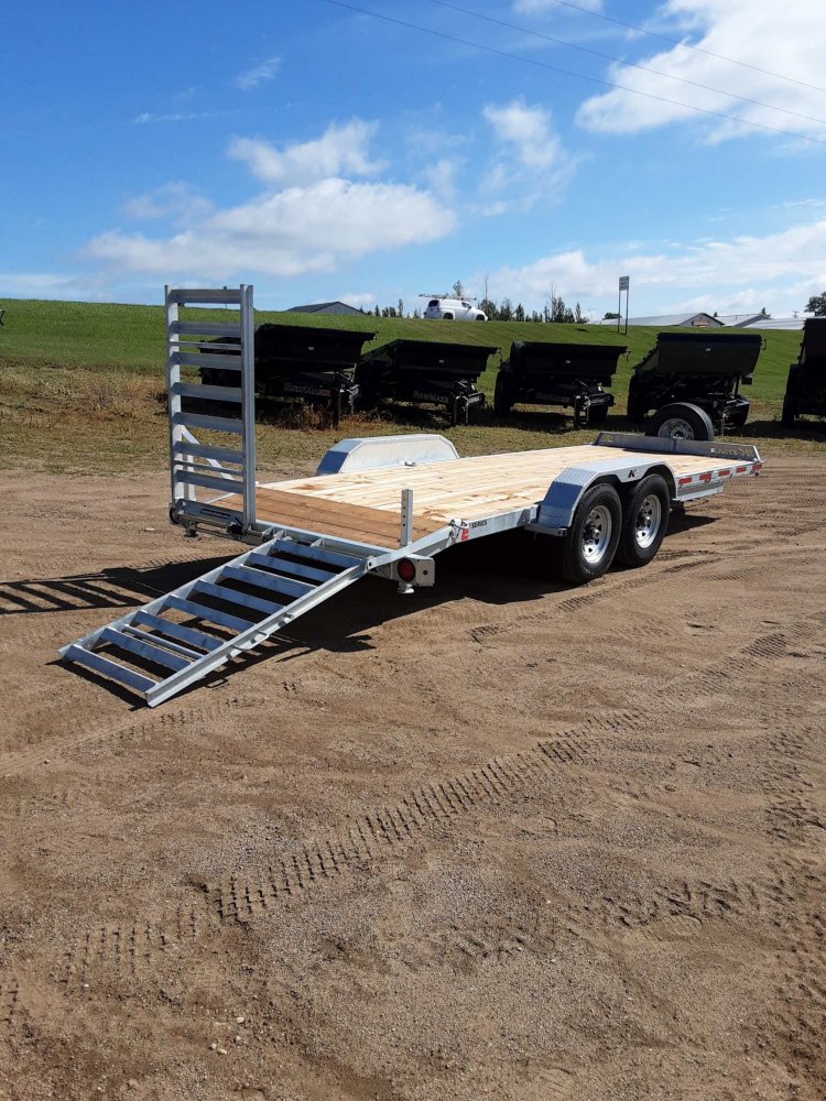 2024 K-TRAIL 82X20 GALVANIZED EQUIPMENT TRAILER