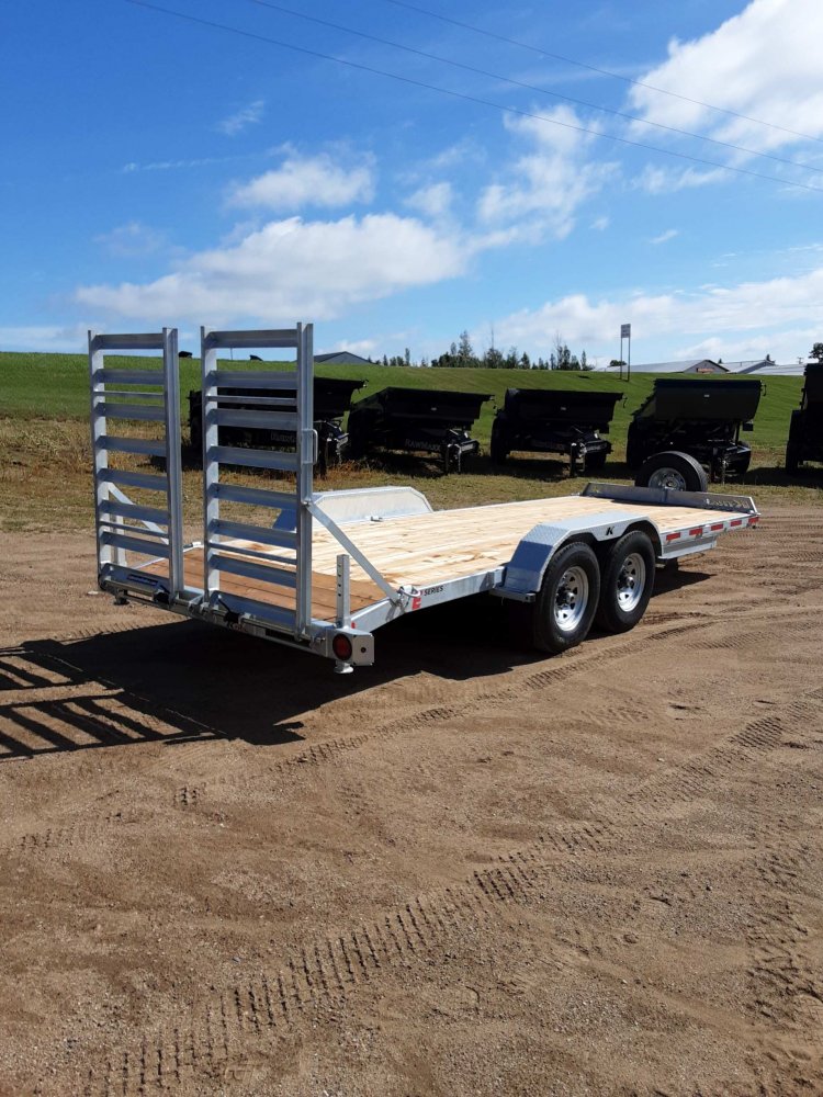 2024 K-TRAIL 82X20 GALVANIZED EQUIPMENT TRAILER