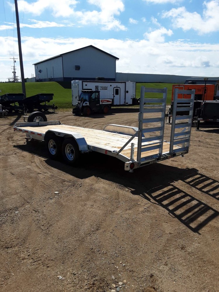2024 K-TRAIL 82X20 GALVANIZED EQUIPMENT TRAILER