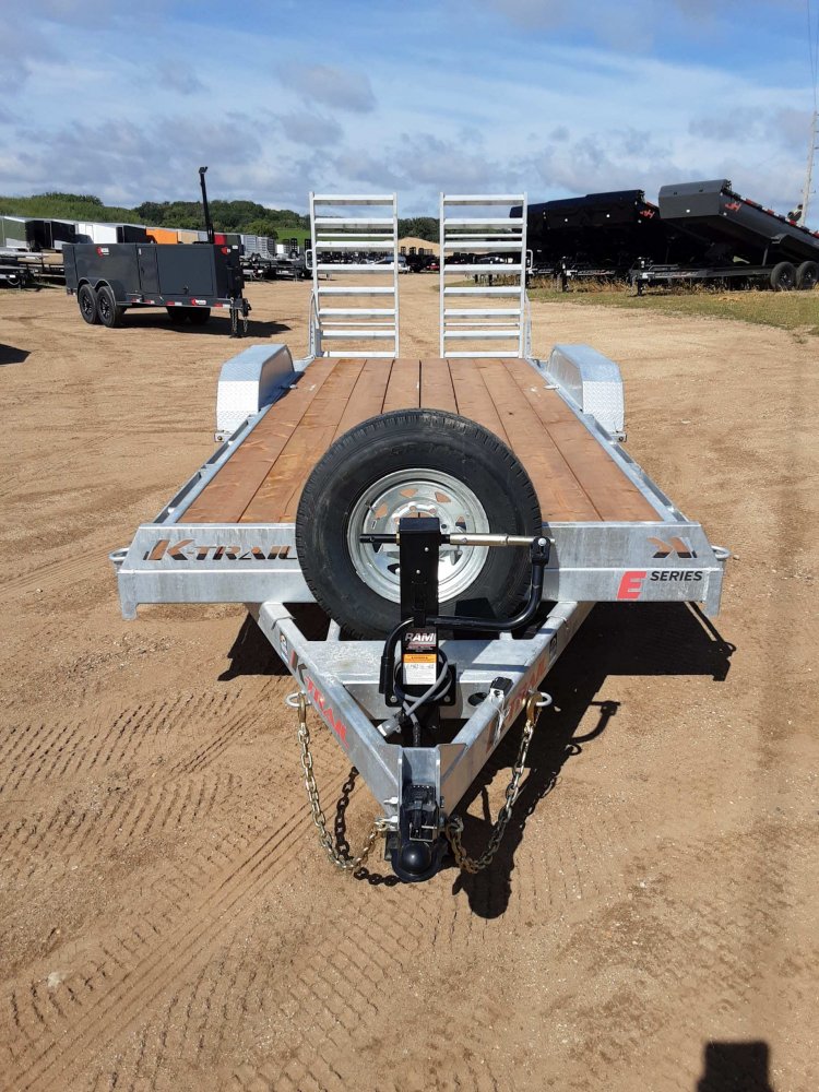 2024 K-TRAIL 82X20 GALVANIZED EQUIPMENT TRAILER