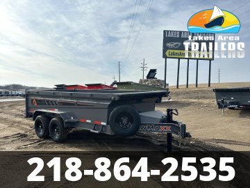 2026 RAWMAXX 83X14 GDX KNIGHT DUMP TRAILER