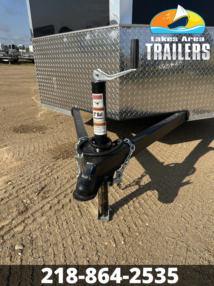 2027 CROSS 6X12 BLACK ENCLOSED TRAILER