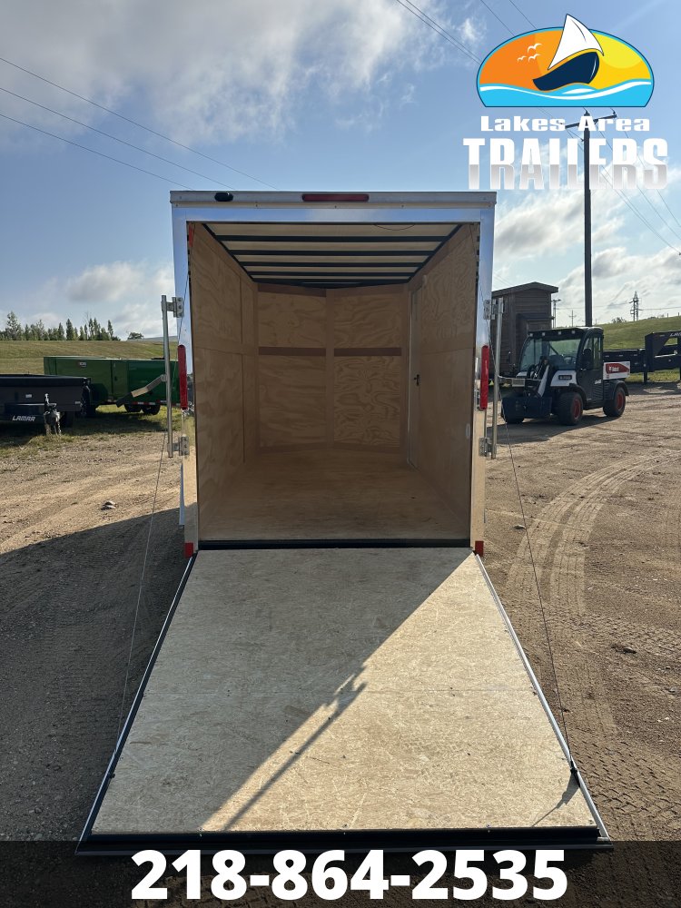 2027 CROSS 6X12 BLACK ENCLOSED TRAILER