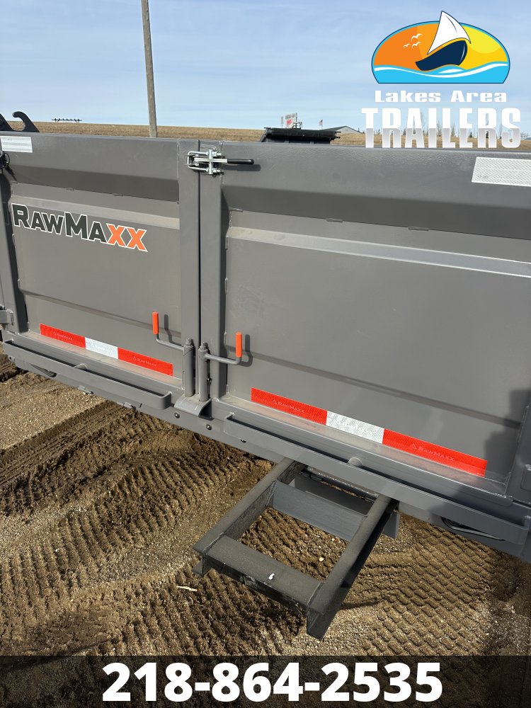 2026 RAWMAXX 83X14 GDX KNIGHT DUMP TRAILER