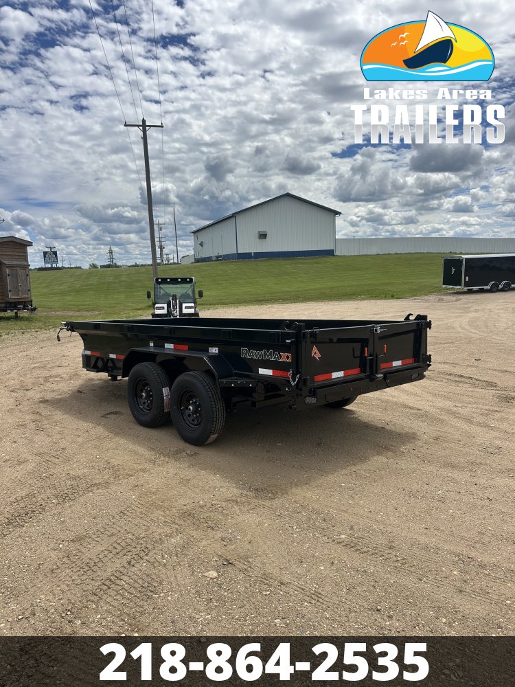 2026 RAWMAXX 83X14 GDX DUMP TRAILER