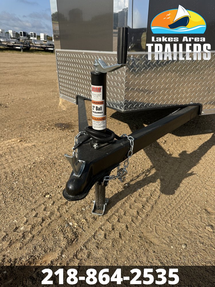 2027 CROSS 5X8 CHARCOAL ENCLOSED TRAILER