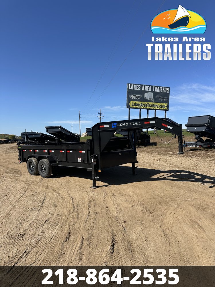 2027 LOAD TRAIL 83X16 GOOSENECK DUMP TRAILER
