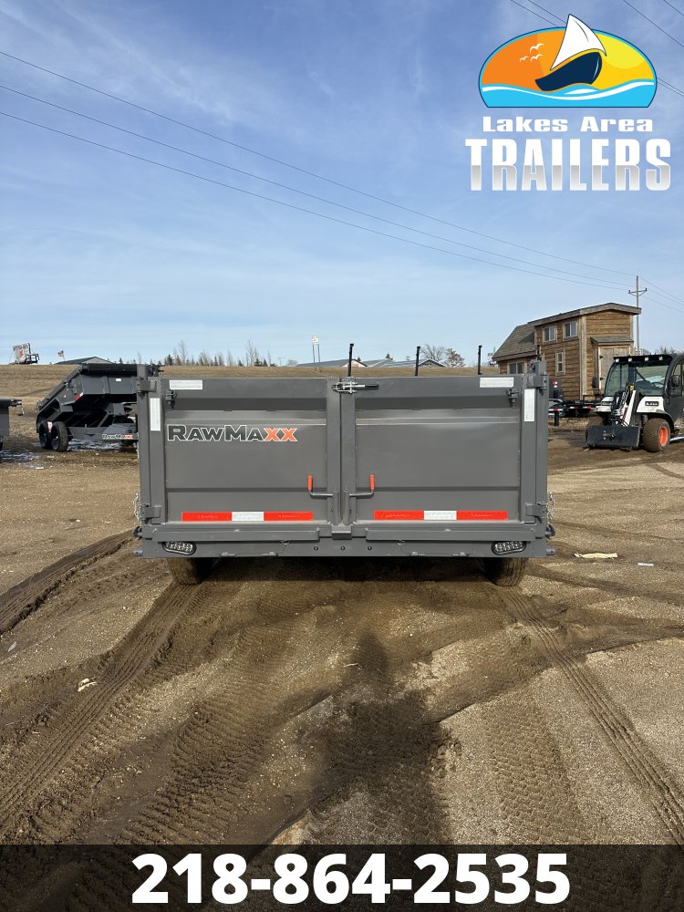 2026 RAWMAXX 83X14 GDX KNIGHT DUMP TRAILER