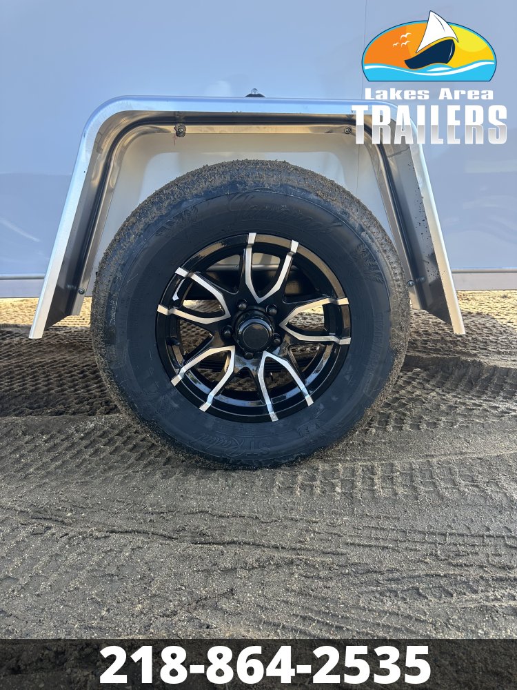 2026 NEO 6X12 WHITE ALUMINUM ENCLOSED TRAILER