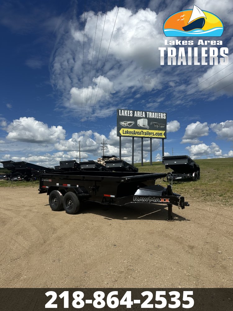 2026 RAWMAXX 83X14 GDX DUMP TRAILER