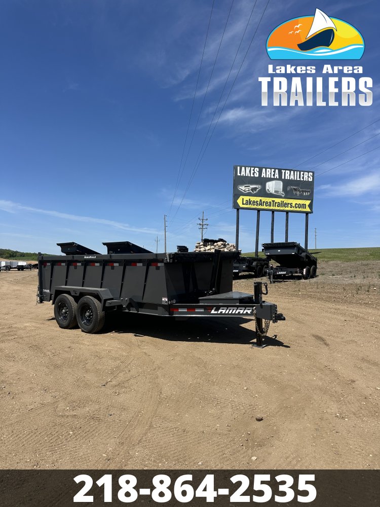 2026 LAMAR 83X14 14K 36'' SIDEWALL TELESCOPIC DUMP TRAILER