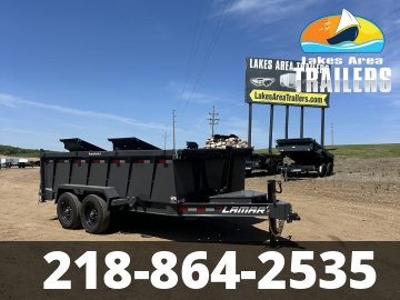 2026 LAMAR 83X14 14K 36'' SIDEWALL TELESCOPIC DUMP TRAILER