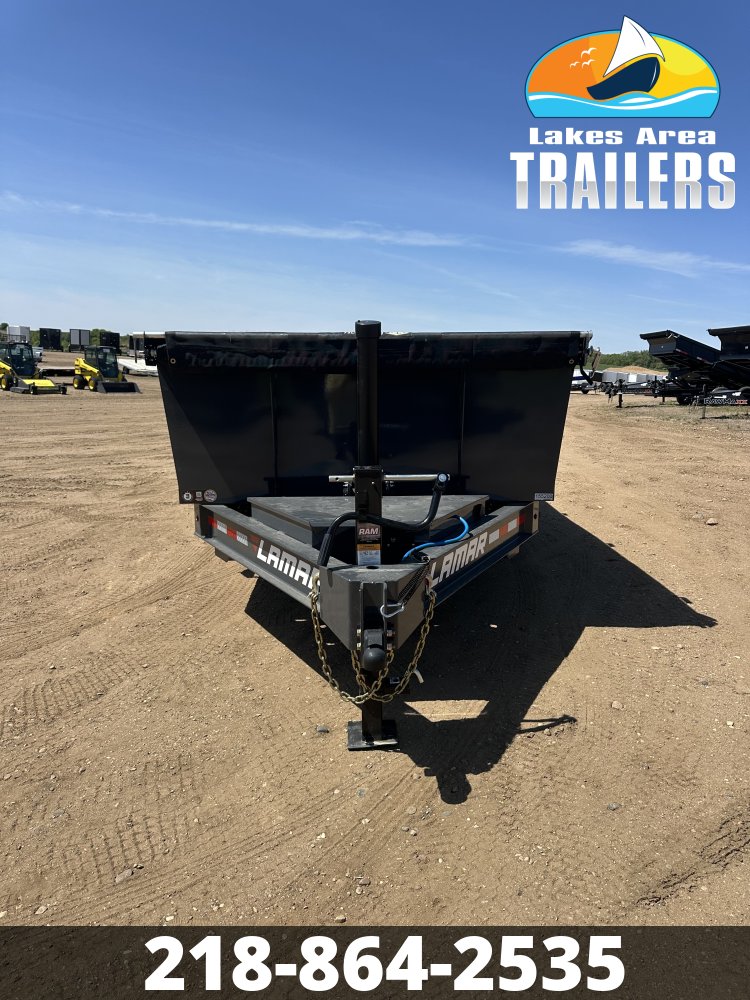 2026 LAMAR 83X14 14K 36'' SIDEWALL TELESCOPIC DUMP TRAILER