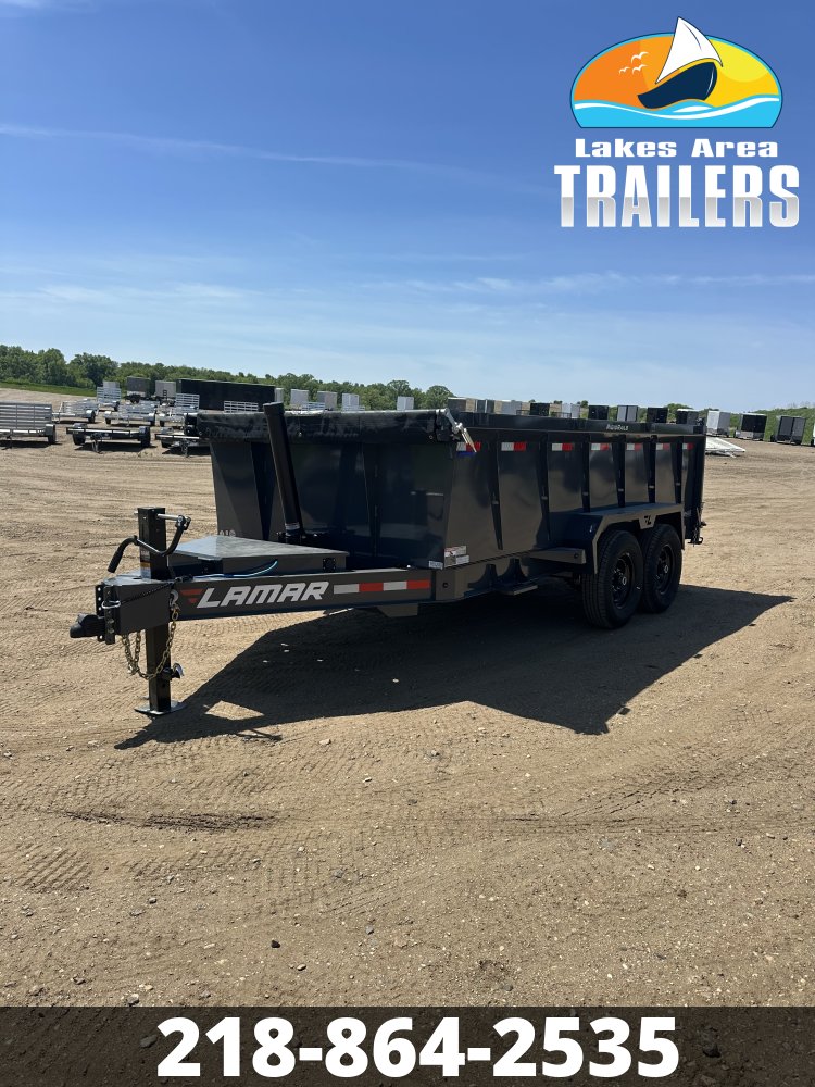 2026 LAMAR 83X14 14K 36'' SIDEWALL TELESCOPIC DUMP TRAILER