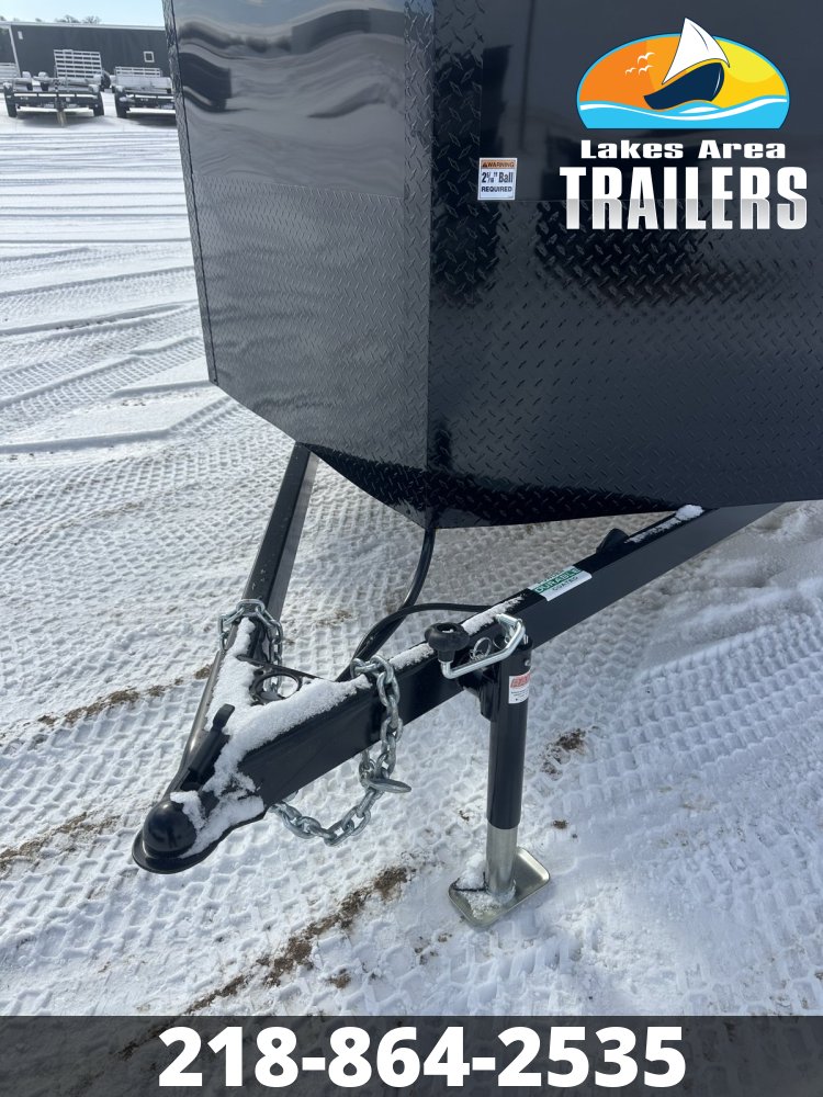 2026 AERO 7X14 BLACK BLACKOUT ENCLOSED TRAILER