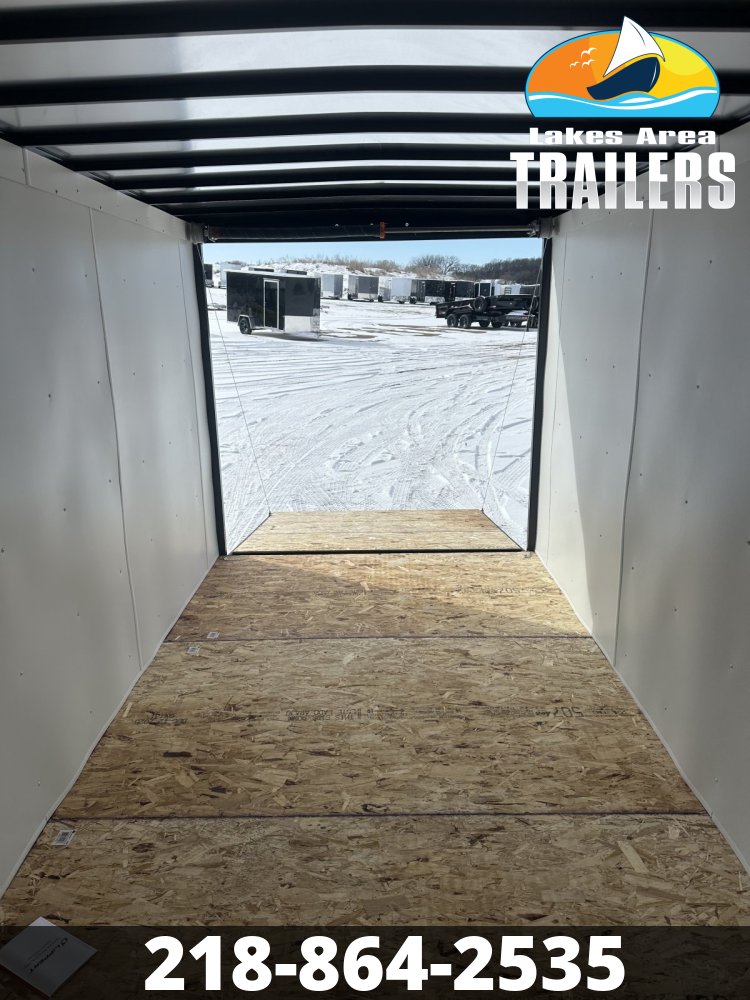 2026 AERO 7X14 BLACK BLACKOUT ENCLOSED TRAILER