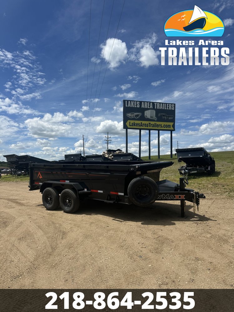 2026 RAWMAXX 83X14 GDX KNIGHT DUMP TRAILER