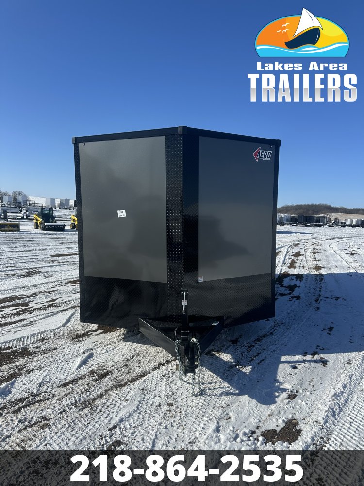 2026 AERO 8.5X16 CHARCOAL BLACKOUT ENCLOSED TRAILER