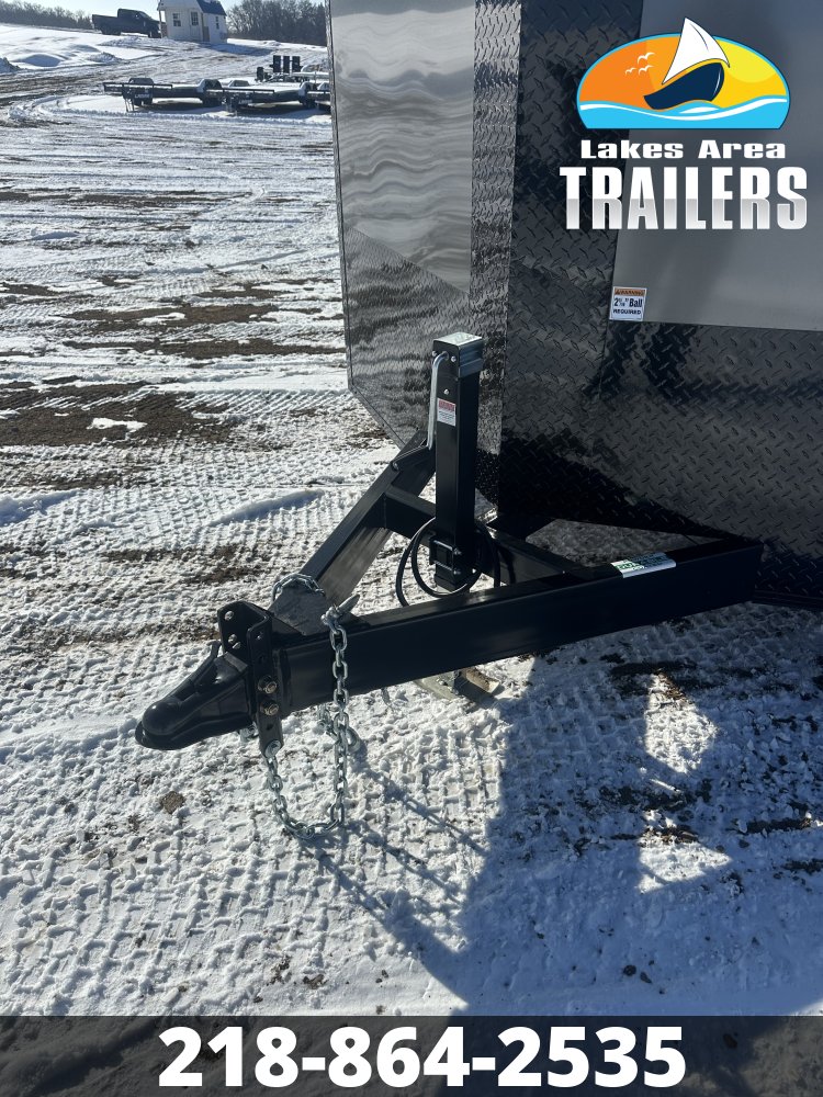 2026 AERO 8.5X16 CHARCOAL BLACKOUT ENCLOSED TRAILER