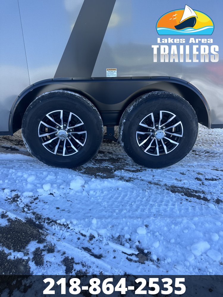 2026 AERO 8.5X16 CHARCOAL BLACKOUT ENCLOSED TRAILER