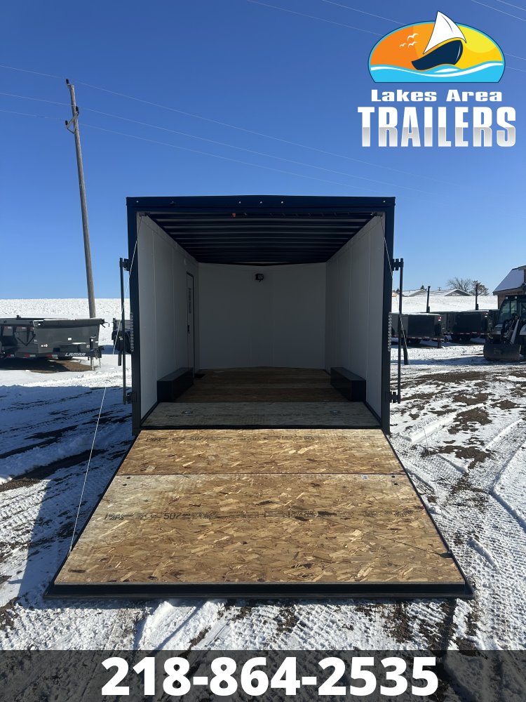 2026 AERO 8.5X16 CHARCOAL BLACKOUT ENCLOSED TRAILER