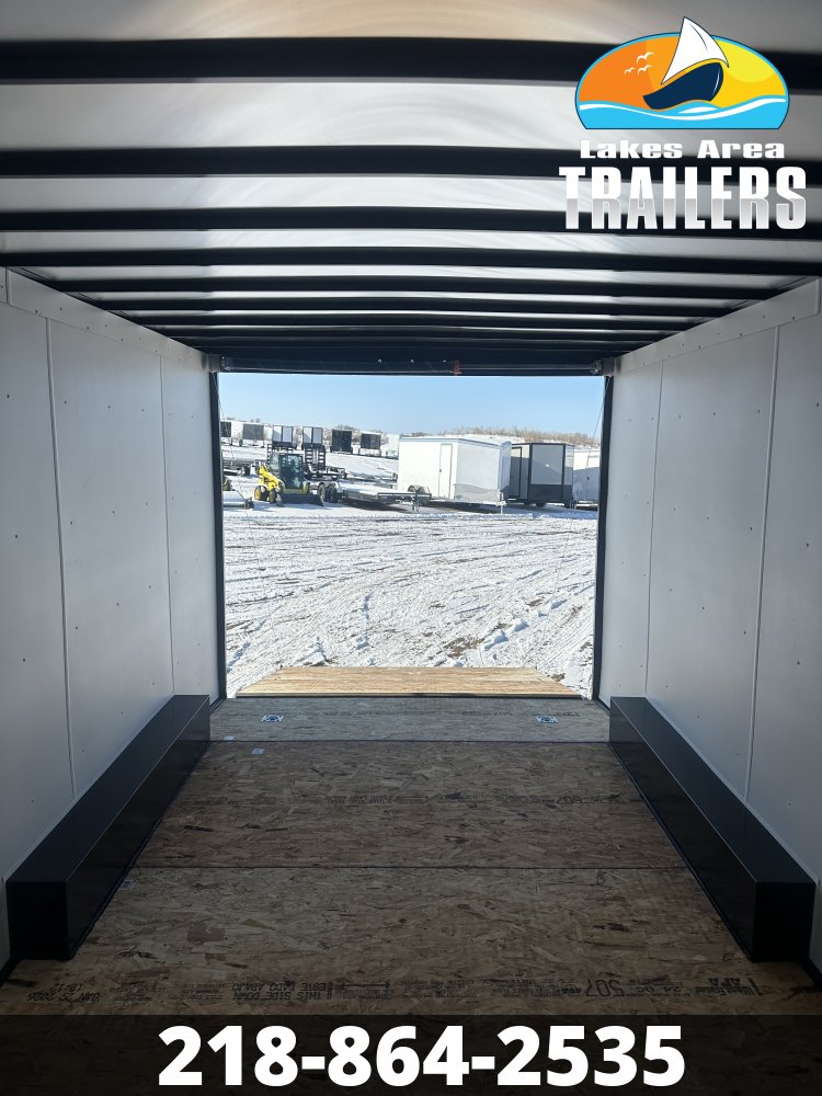 2026 AERO 8.5X16 CHARCOAL BLACKOUT ENCLOSED TRAILER