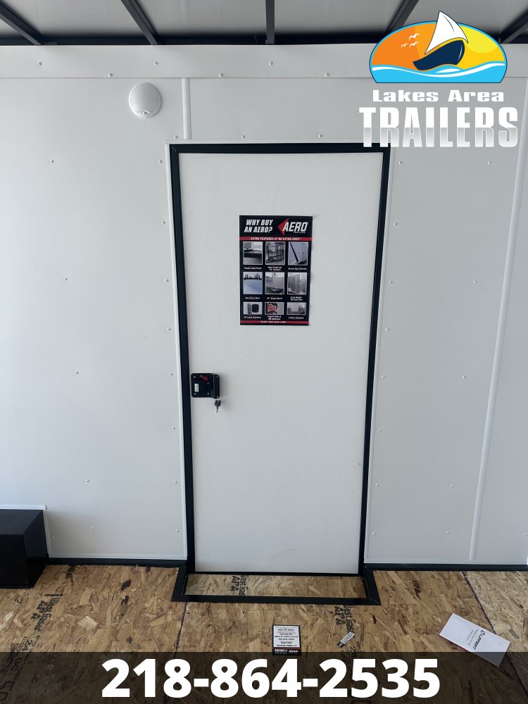 2026 AERO 8.5X16 CHARCOAL BLACKOUT ENCLOSED TRAILER