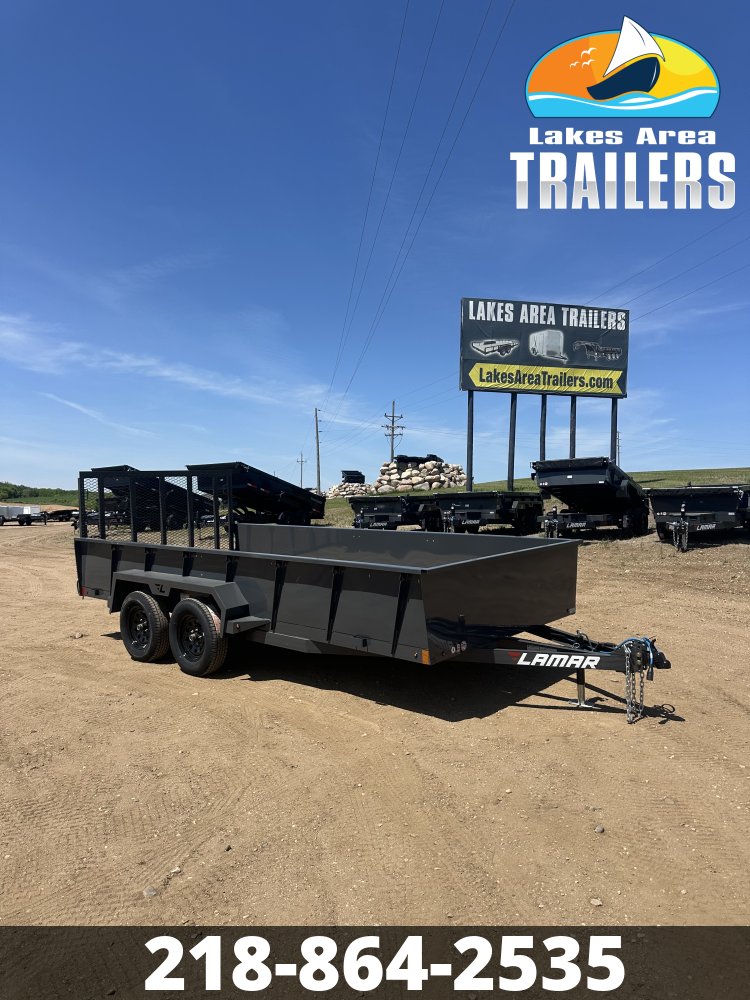 2026 LAMAR 83X16 SOLID SIDE UTILITY TRAILER