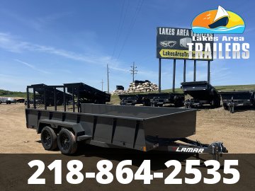 2026 LAMAR 83X16 SOLID SIDE UTILITY TRAILER