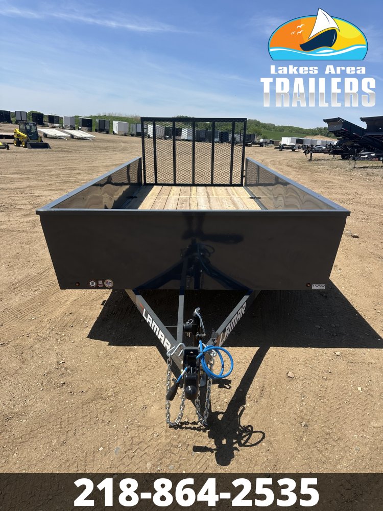 2026 LAMAR 83X16 SOLID SIDE UTILITY TRAILER