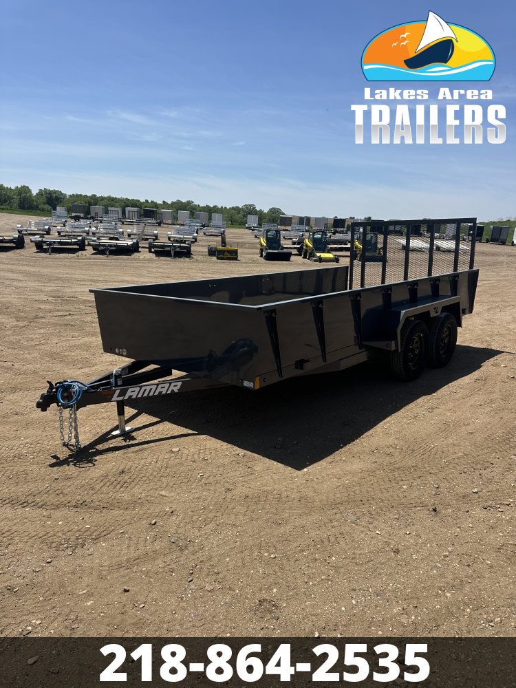 2026 LAMAR 83X16 SOLID SIDE UTILITY TRAILER