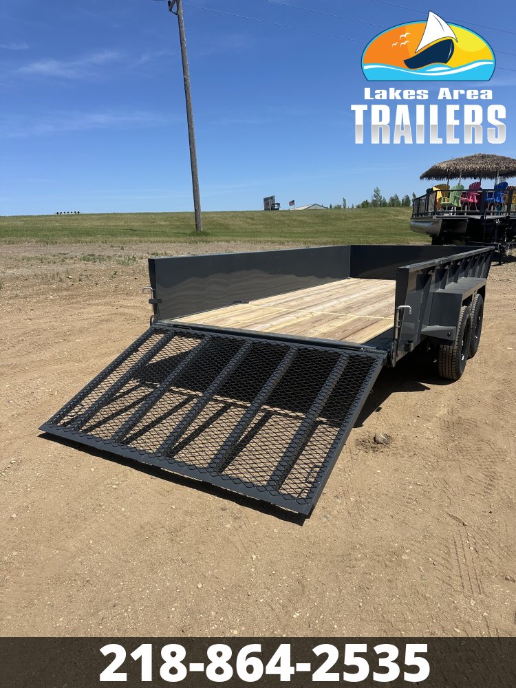 2026 LAMAR 83X16 SOLID SIDE UTILITY TRAILER