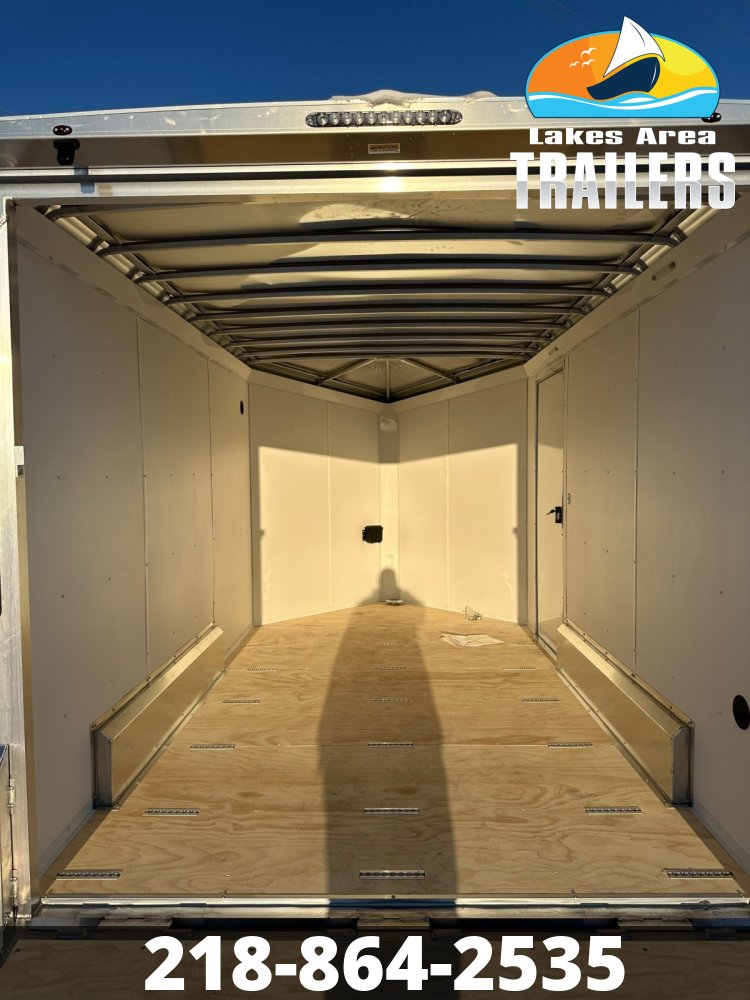 2026 NEO 7.5X12 BLACK ALUMINUM ENCLOSED TRAILER