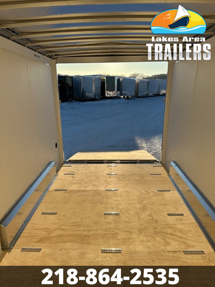 2026 NEO 7.5X12 BLACK ALUMINUM ENCLOSED TRAILER