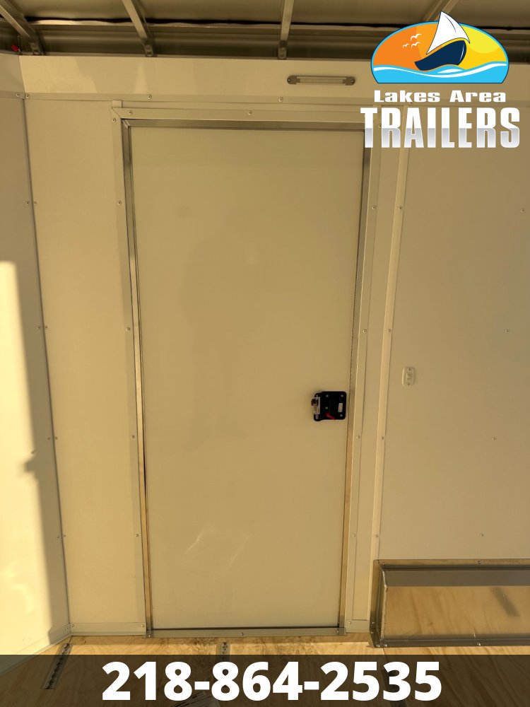 2026 NEO 7.5X12 BLACK ALUMINUM ENCLOSED TRAILER