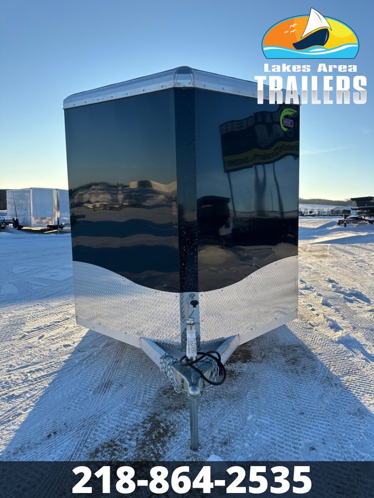 2026 NEO 7.5X12 BLACK ALUMINUM ENCLOSED TRAILER