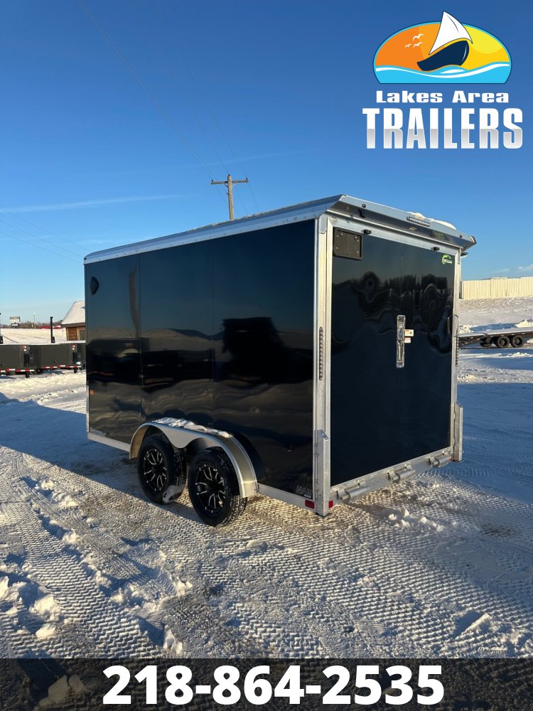 2026 NEO 7.5X12 BLACK ALUMINUM ENCLOSED TRAILER