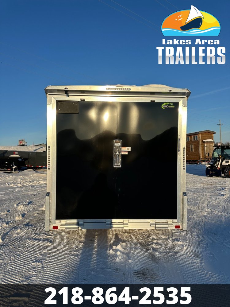 2026 NEO 7.5X12 BLACK ALUMINUM ENCLOSED TRAILER