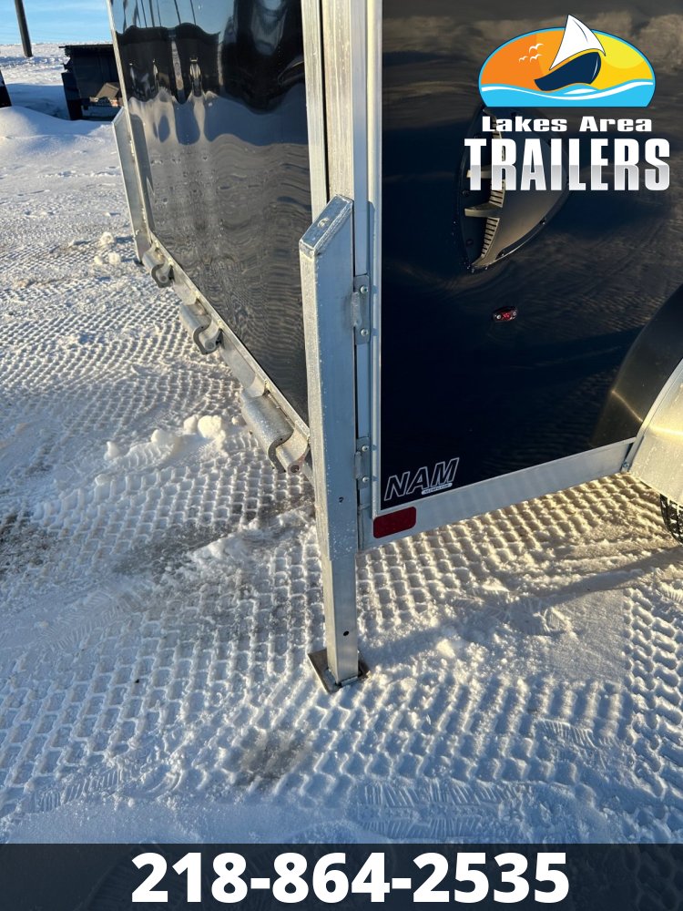 2026 NEO 7.5X12 BLACK ALUMINUM ENCLOSED TRAILER