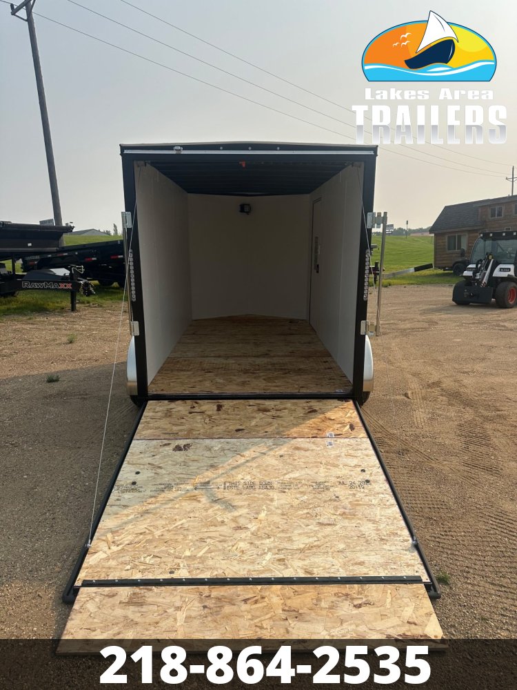2026 AERO 6X12 WHITE ENCLOSED TRAILER
