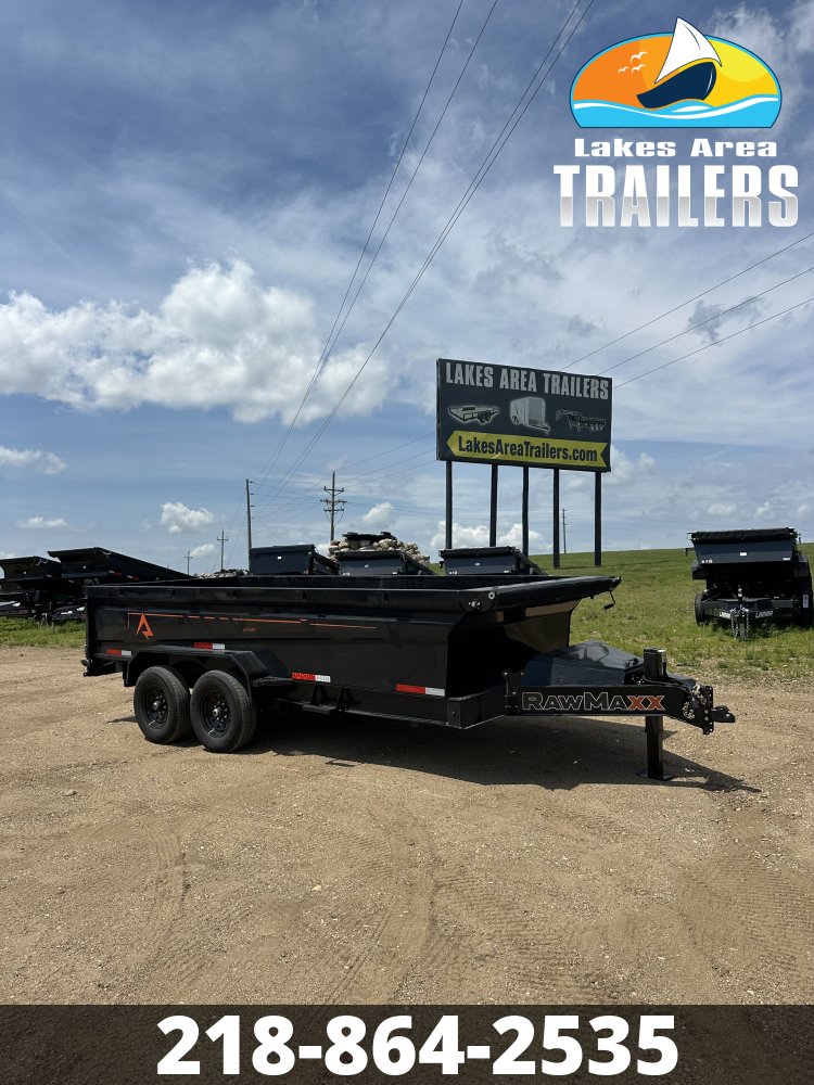 2026 RAWMAXX 83X16 GDX KNIGHT DUMP TRAILER