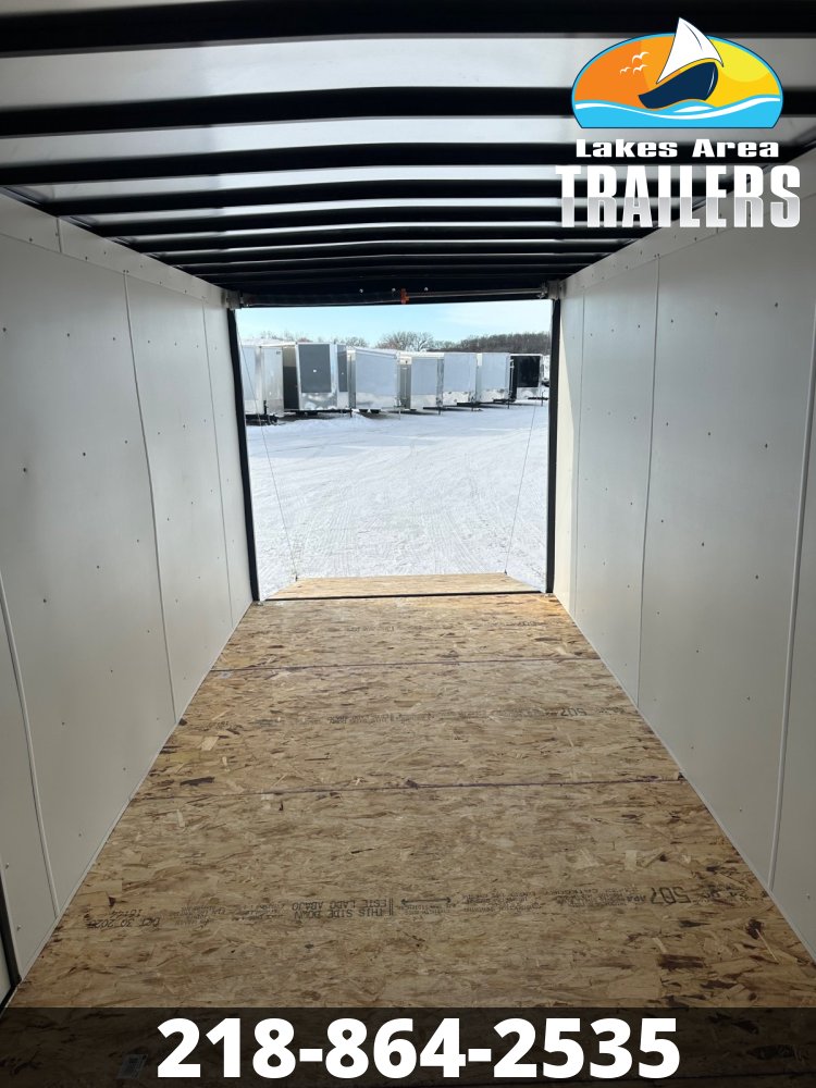 2026 AERO 7X16 BLACK BLACKOUT ENCLOSED TRAILER