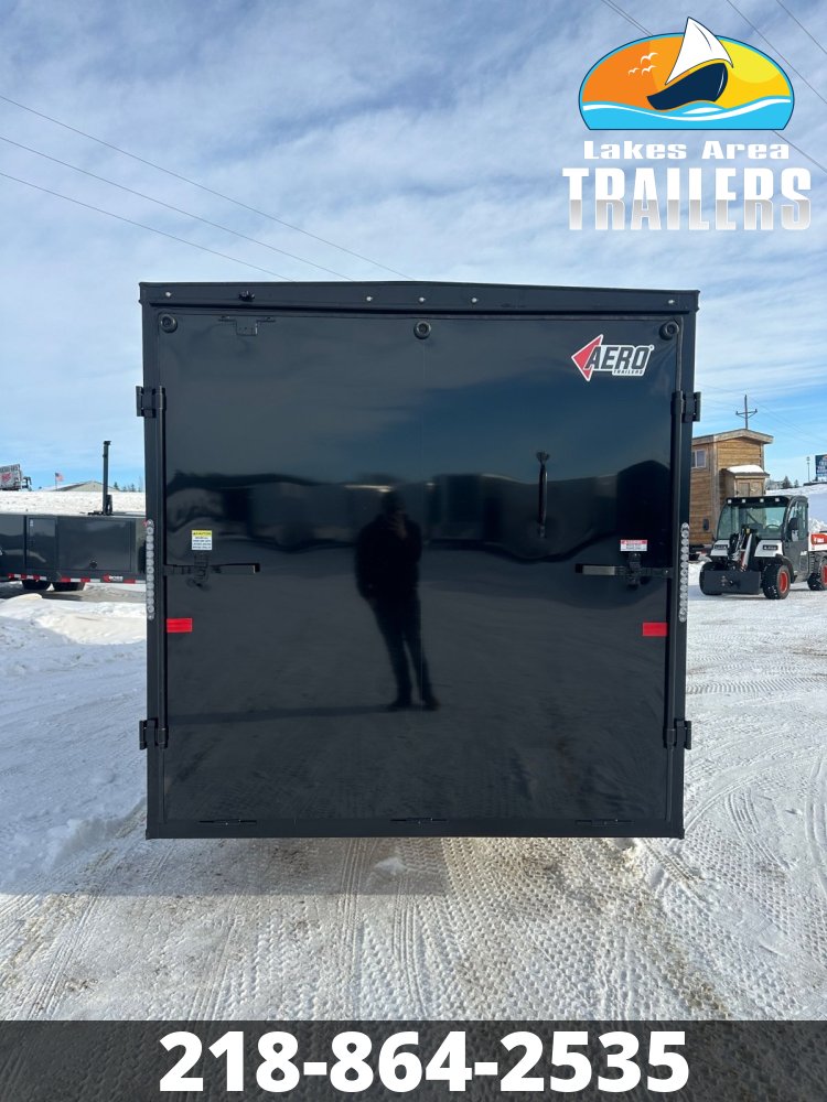 2026 AERO 7X16 BLACK BLACKOUT ENCLOSED TRAILER